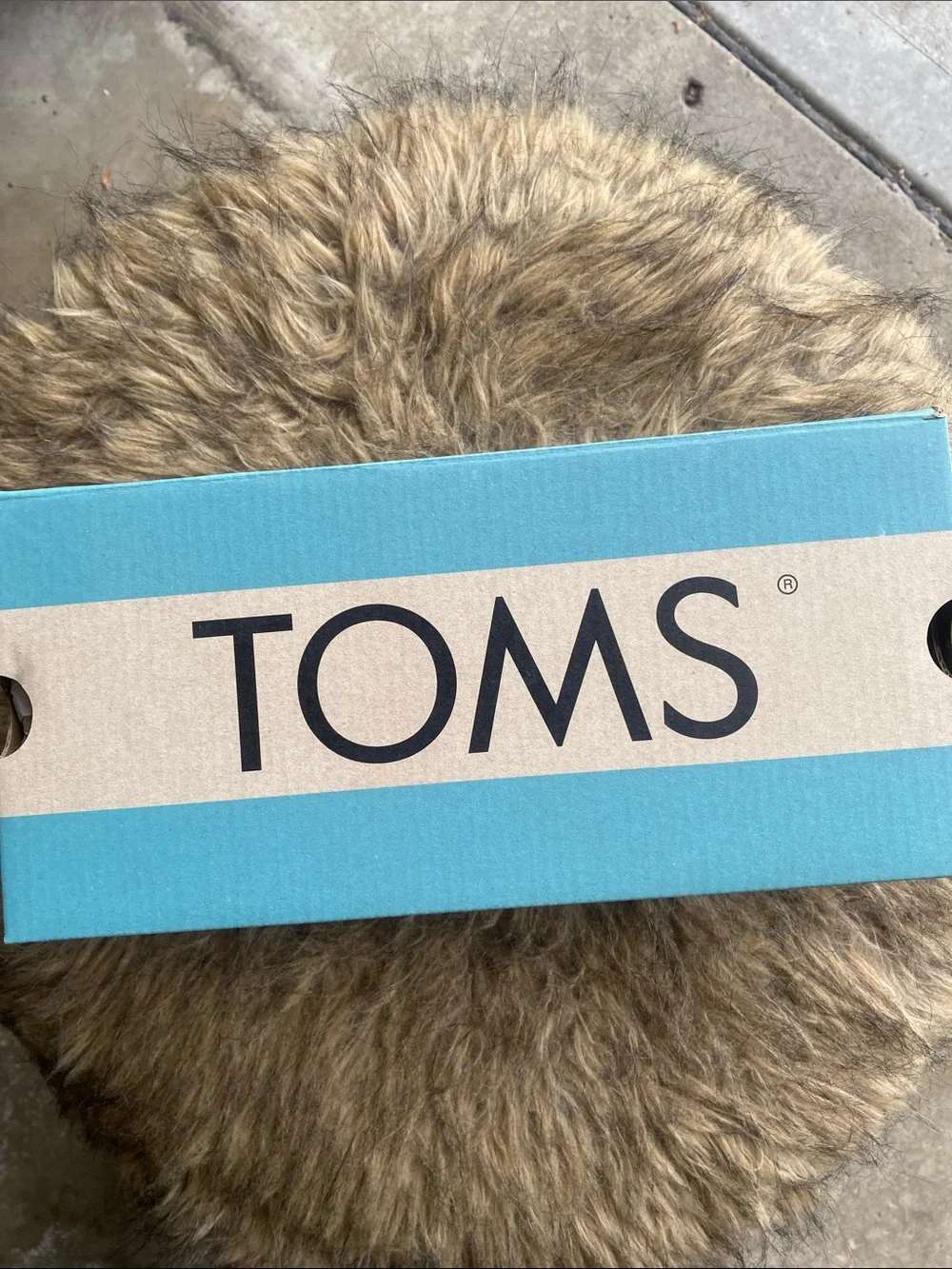 Brand new TOMS Textured Slip-On Flats